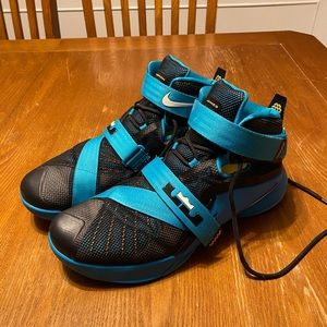 Nike Lebron Soldier 9 Blue Lagoon